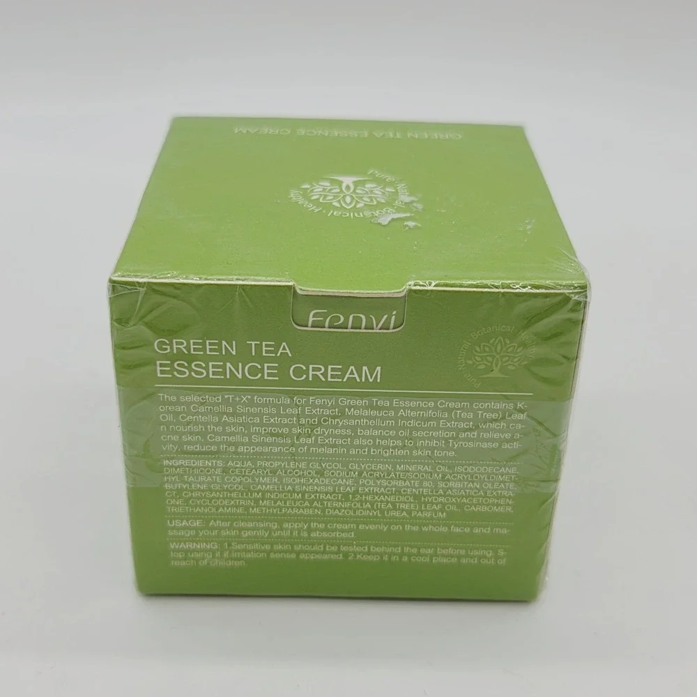 FENYI Essence  Cream Green Tea 1.41 OZ Face Cream Nourishing Oil Control Repair